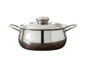 Pearl Plus Casserole - Stainless Steel - Plain