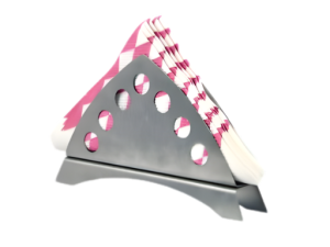 Triangle Napkin Holder Stainless Steel  | Matte Finish