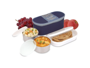 Sapphire Fresh Tiffin Double Decker – 3 Pcs