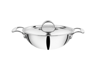 TRIPLY KADHAI WITH COVER