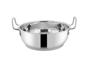 Triply Deep Kadhai - Premium Stainless Steel | 22, 24, 26 & 28 CM