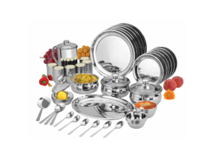Super Deluxe Laser Dinner Set – 51 Pcs (22 Gz)