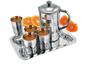Jug + Glass + Tray Set - Juice Set