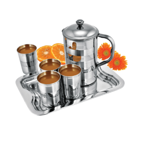 Jug + Glass + Tray Set – Juice Set